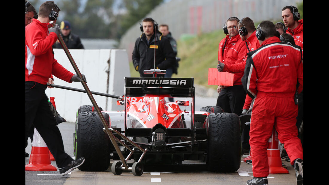 Max Chilton, Marussia, Formel 1-Test, Barcelona, 01. März 2013
