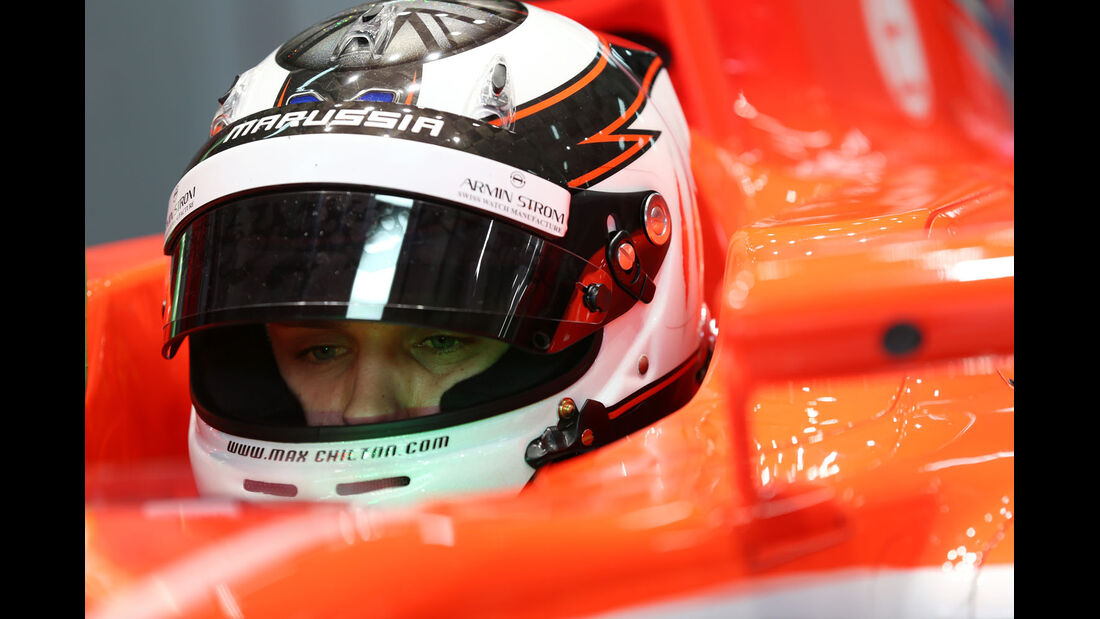 Max Chilton, Marussia, Formel 1-Test, Barcelona, 19. Februar 2013