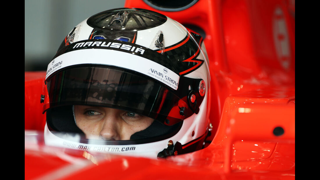 Max Chilton, Marussia, Formel 1-Test, Barcelona, 20. Februar 2013