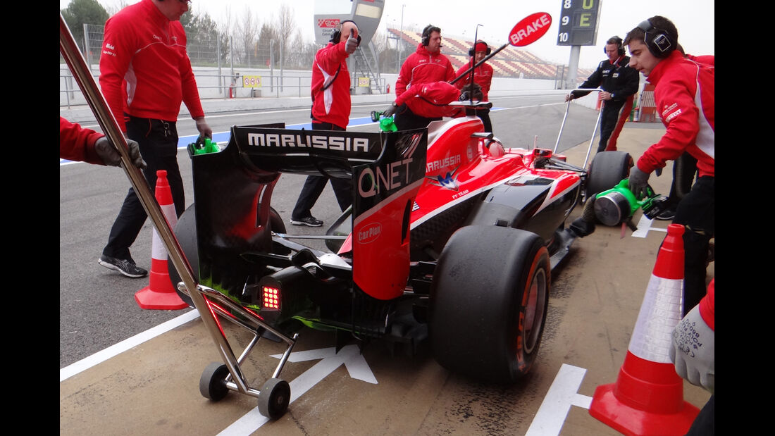 Max Chilton - Marussia - Formel 1 - Test - Barcelona - 21. Februar 2013