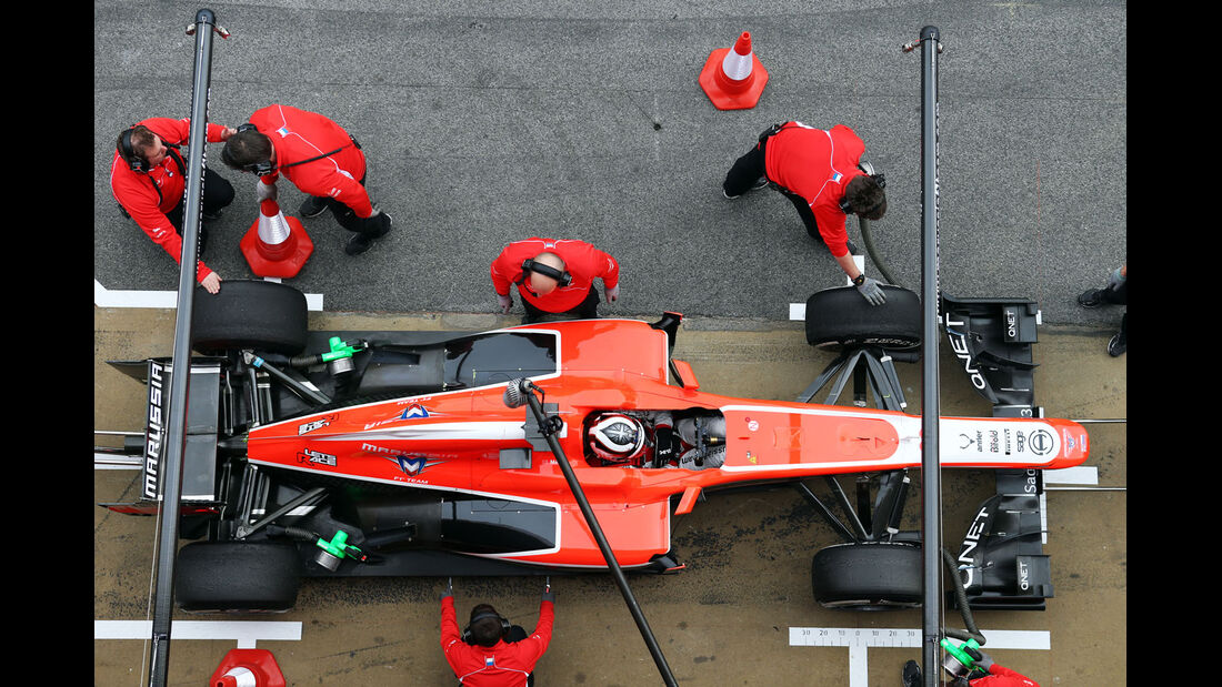 Max Chilton, Marussia, Formel 1-Test, Barcelona, 21. Februar 2013