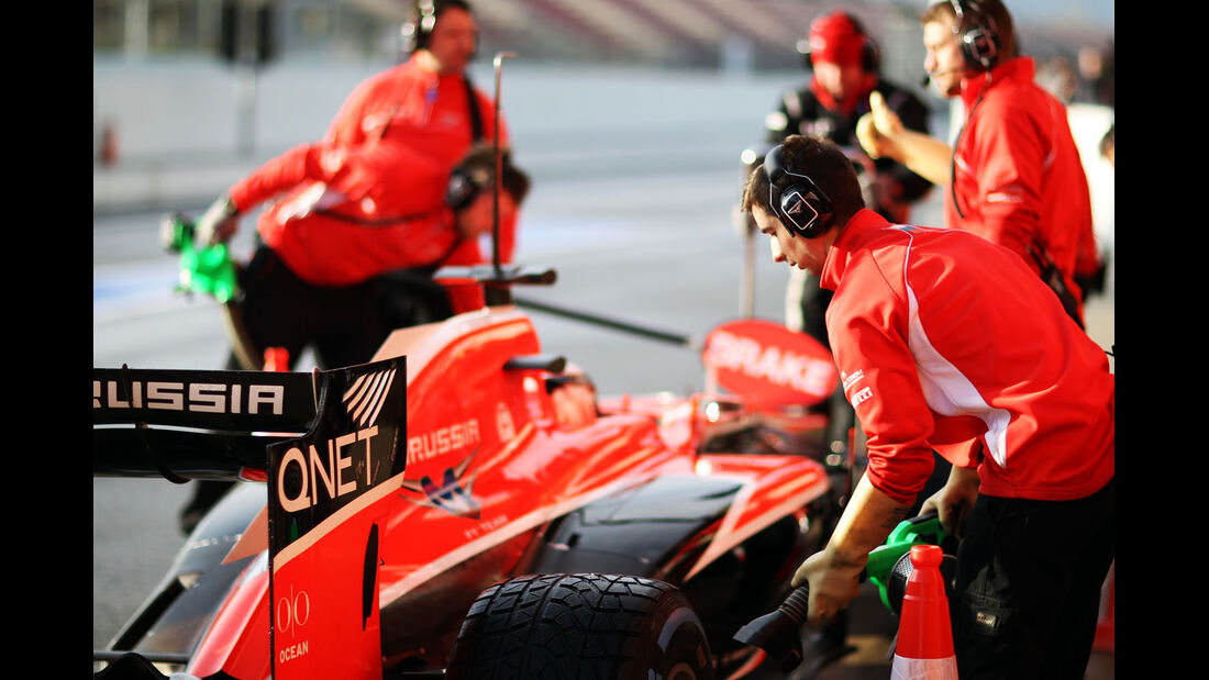 Max Chilton, Marussia, Formel 1-Test, Barcelona, 28. Februar 2013