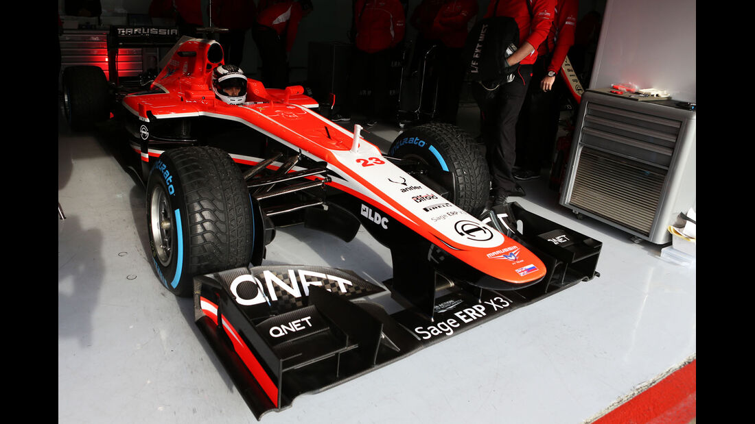Max Chilton, Marussia, Formel 1-Test, Barcelona, 28. Februar 2013