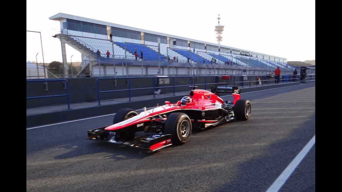 Max Chilton - Marussia - Formel 1 - Test - Jerez - 7. Februar 2013