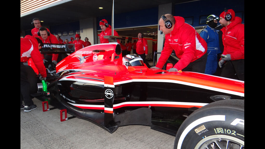 Max Chilton - Marussia - Formel 1 - Test - Jerez - 7. Februar 2013