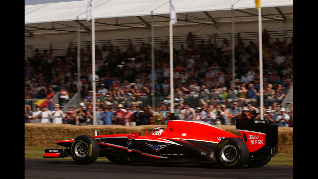Max Chilton - Marussia MR02 - Goodwood 2013