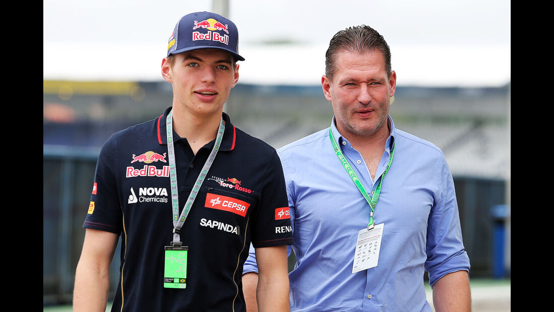 Max & Jos Verstappen - F1 2015