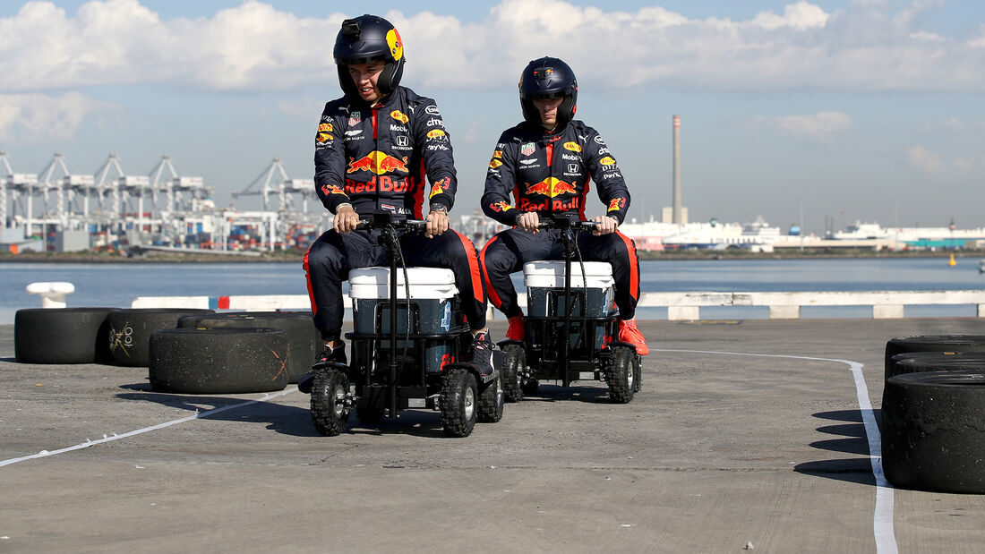 Max Verstappen & Alex Albon - Red Bull - Formel 1 - GP Australien - Melbourne - 11. März 2020