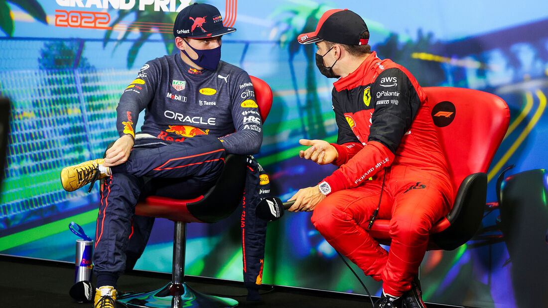 Max Verstappen & Charles Leclerc - Formel 1 - GP Australien 2022