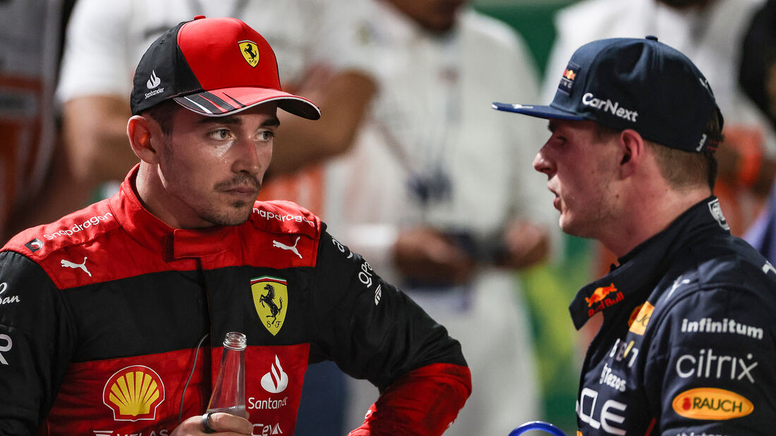 Max Verstappen & Charles Leclerc - Formel 1 - GP Saudi Arabien 2022 - Rennen