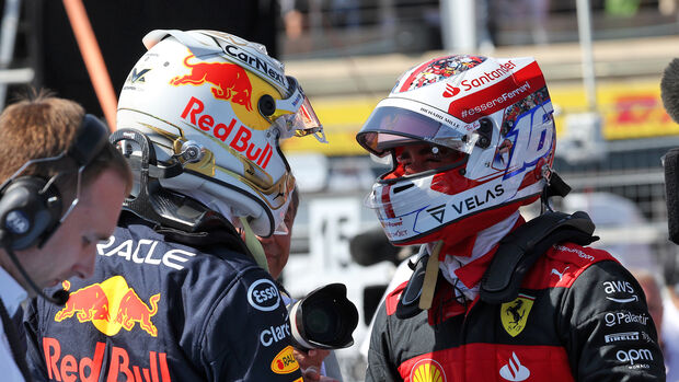 Max Verstappen & Charles Leclerc - GP Frankreich 2022