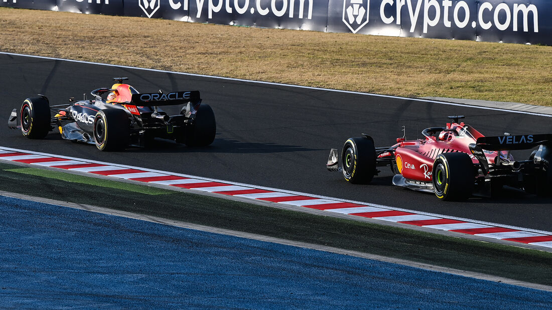 Max Verstappen - Charles Leclerc - GP Ungarn 2022 - Budapest