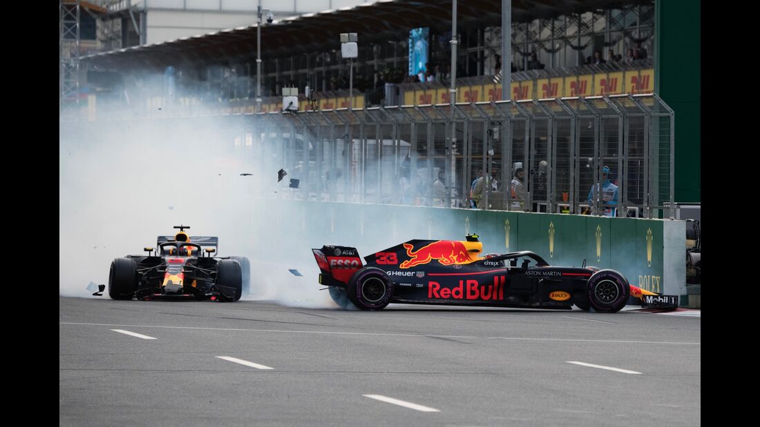 Max Verstappen - Daniel Ricciardo - Red Bull - Formel 1 - GP Aserbaidschan - 29. April 2018
