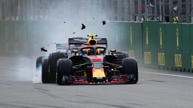 Max Verstappen - Daniel Ricciardo - Red Bull - Formel 1 - GP Aserbaidschan - 29. April 2018