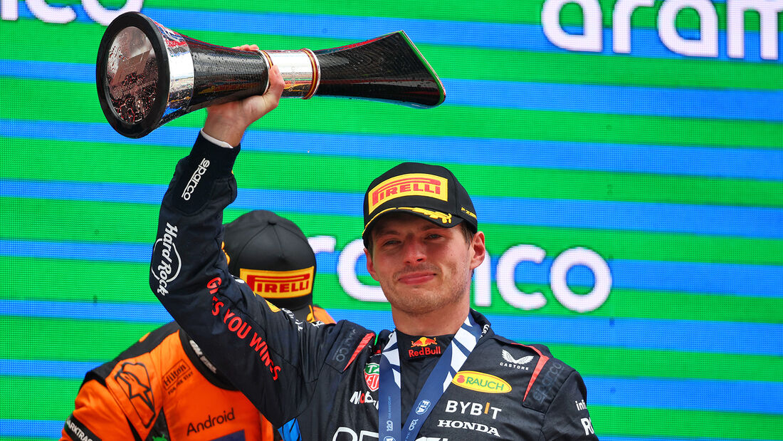 Un piloto anota el GP de España: Verstappen vence a Norris