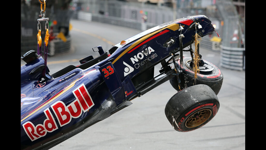 Max Verstappen  - Formel 1 - GP Monaco - Sonntag - 24. Mai 2015