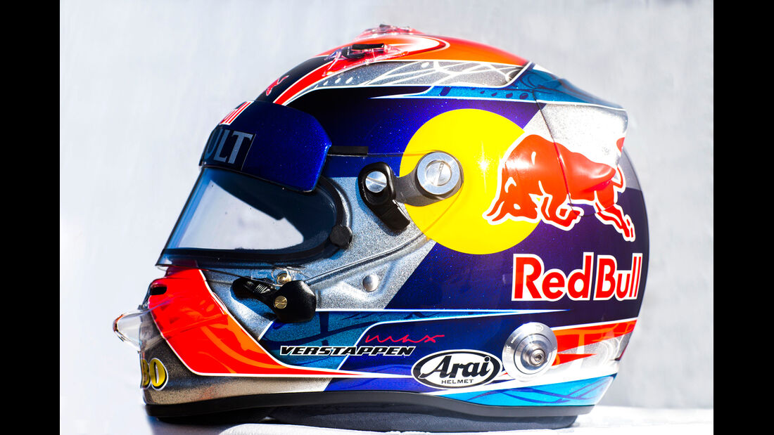 Max Verstappen - Helm  - Formel 1 - 2015