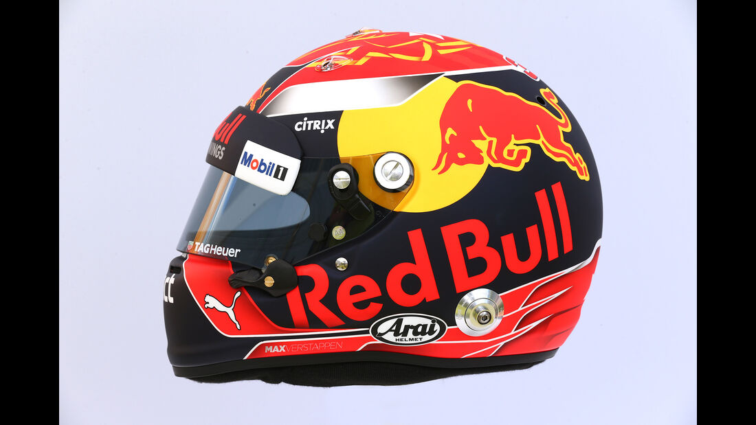 Max Verstappen - Helm - Formel 1 - 2017