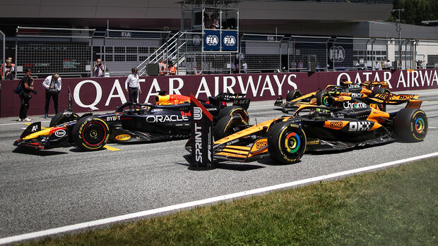 Max Verstappen & Lando Norris  - Red Bull vs. McLaren - GP Österreich 2024