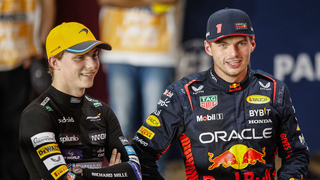 Max Verstappen & Oscar Piastri - GP Katar 2023