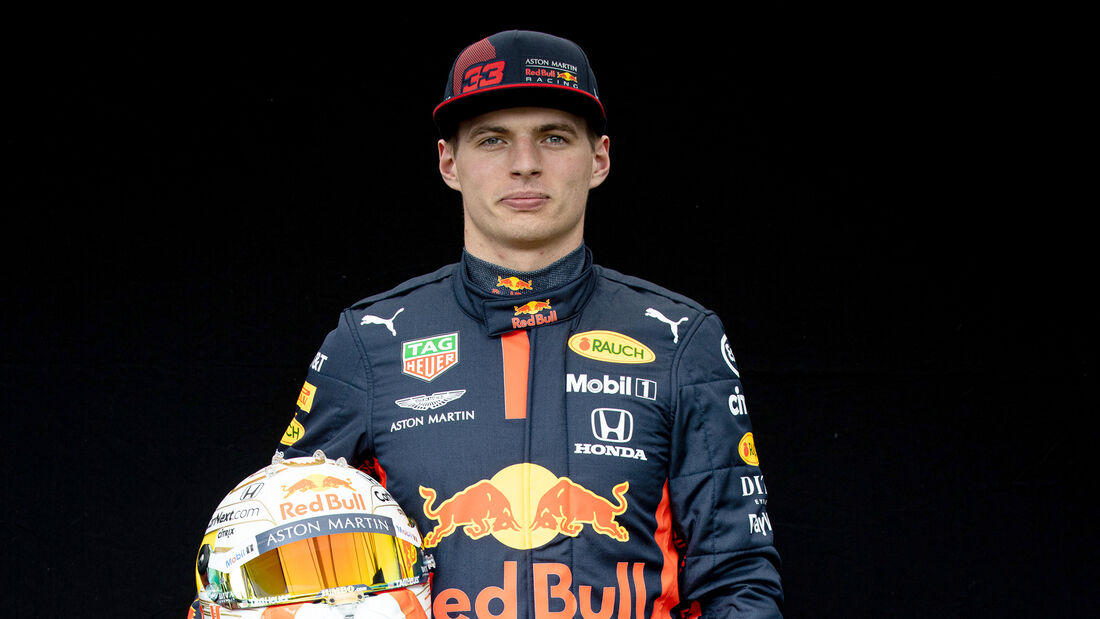 Max Verstappen - Porträt & Helm - Formel 1 - 2020