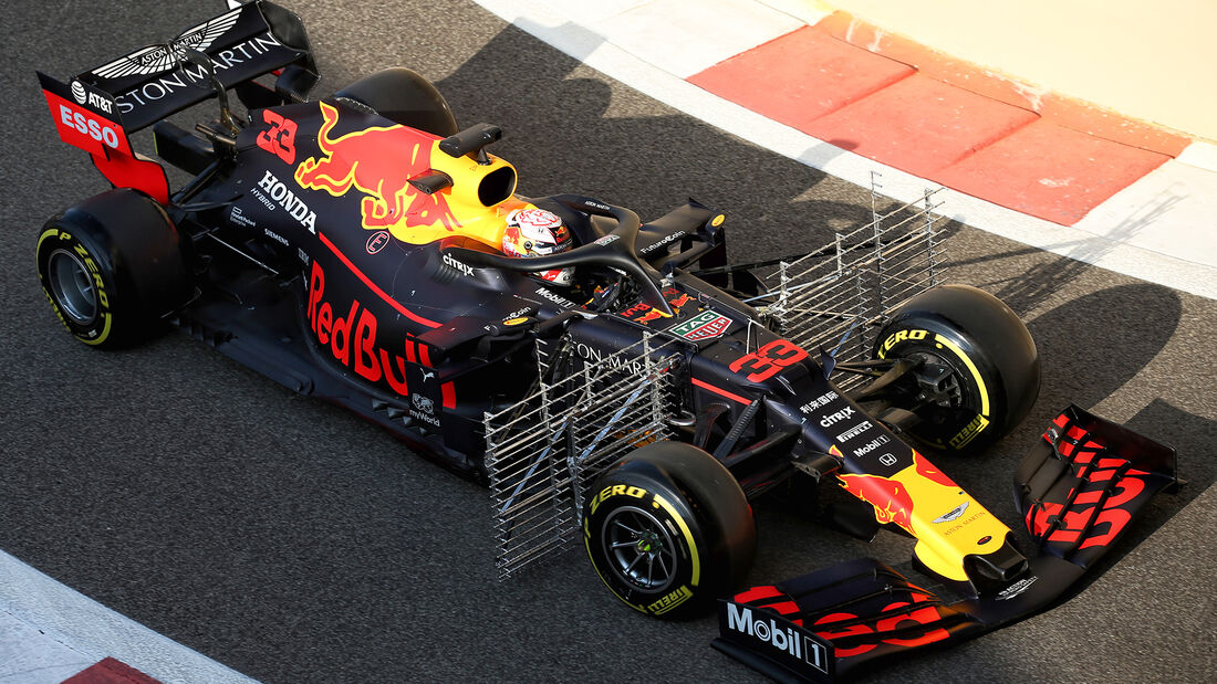 Max Verstappen - Red Bull - F1-Test - Abu Dhabi - 3. Dezember 2019