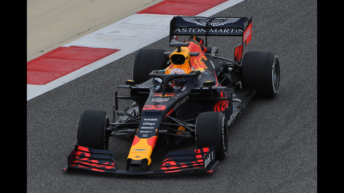 Max Verstappen - Red Bull - F1-Test - Bahrain - 2. April 2019
