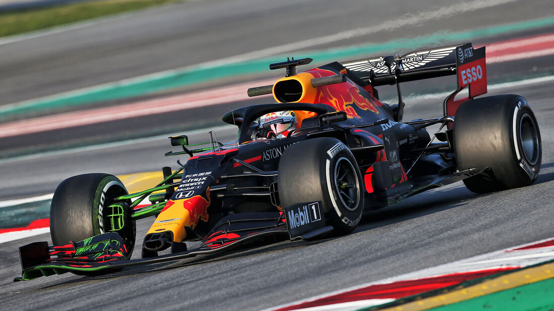 Max Verstappen - Red Bull - F1-Test - Barcelona - 21. Februar 2020