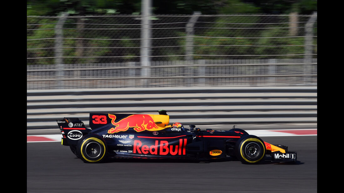 Max Verstappen - Red Bull - Formel 1 - Abu Dhabi - Test 2 - 29. November 2017