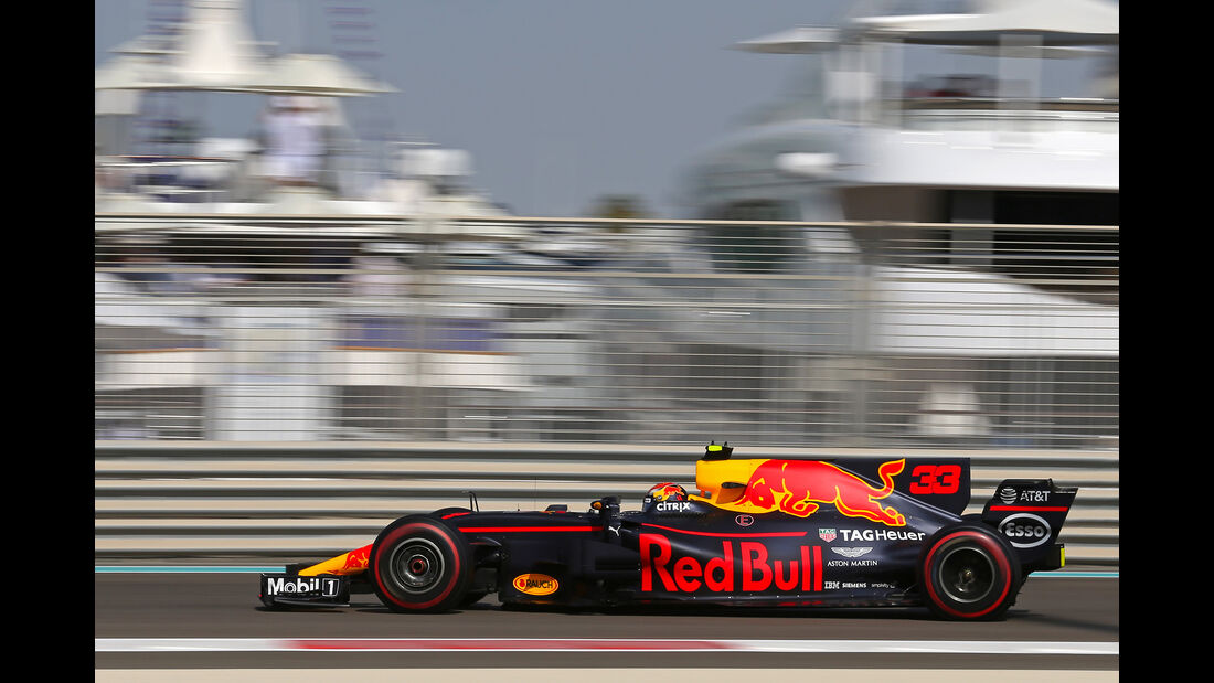 Max Verstappen - Red Bull - Formel 1 - GP Abu Dhabi - 24. November 2017