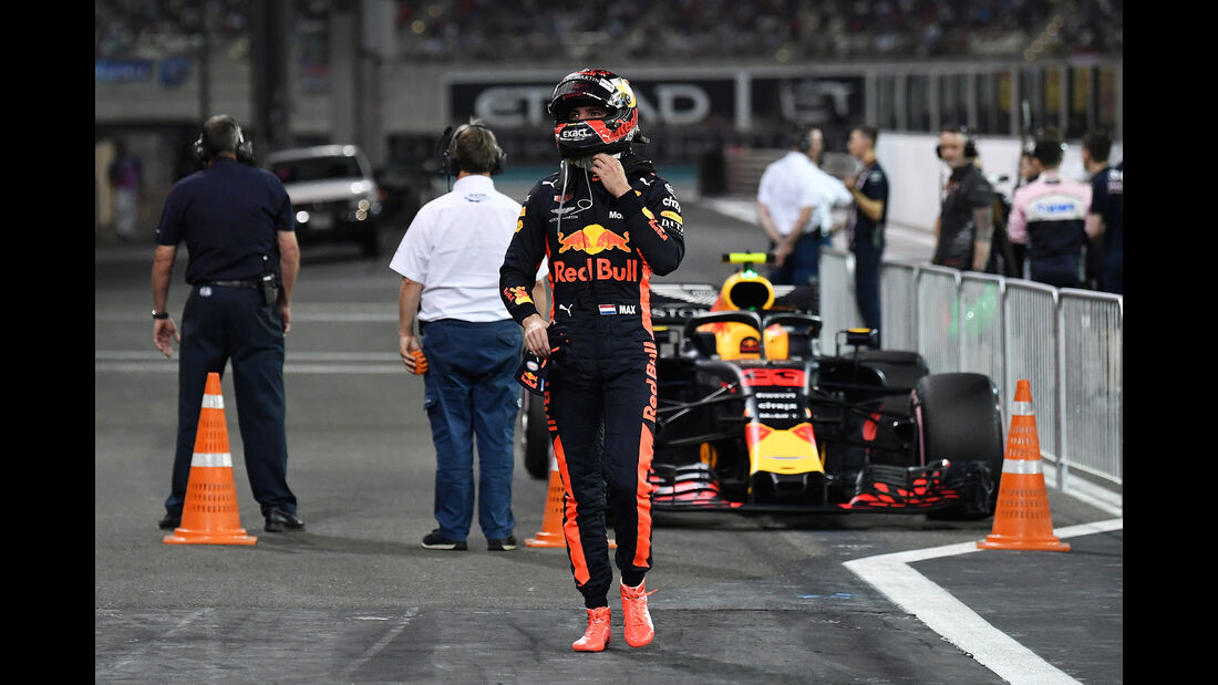Max Verstappen - Red Bull - Formel 1 - GP Abu Dhabi  -24. November 2018