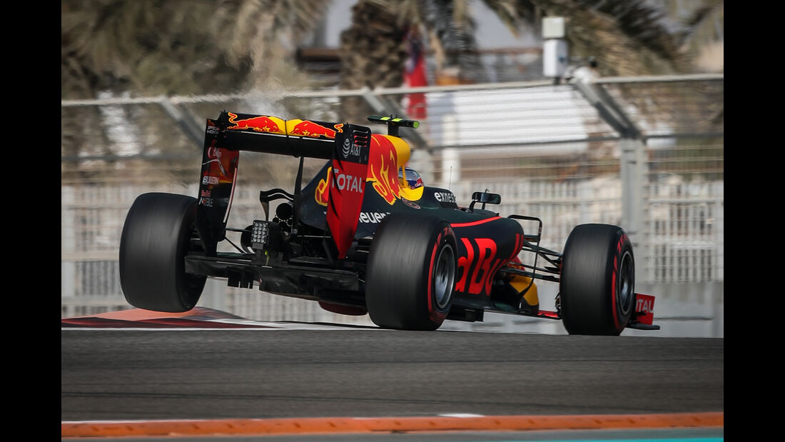 Max Verstappen - Red Bull - Formel 1 - GP Abu Dhabi - 26. November 2016