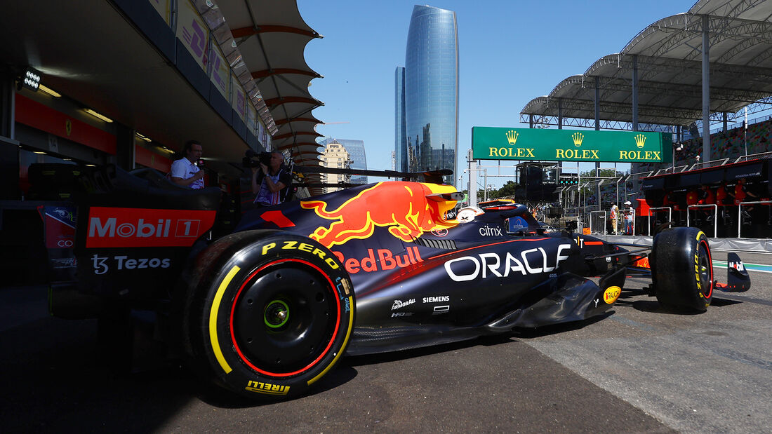 Max Verstappen - Red Bull - Formel 1 - GP Aserbaidschan - Baku - 10. Juni 2022