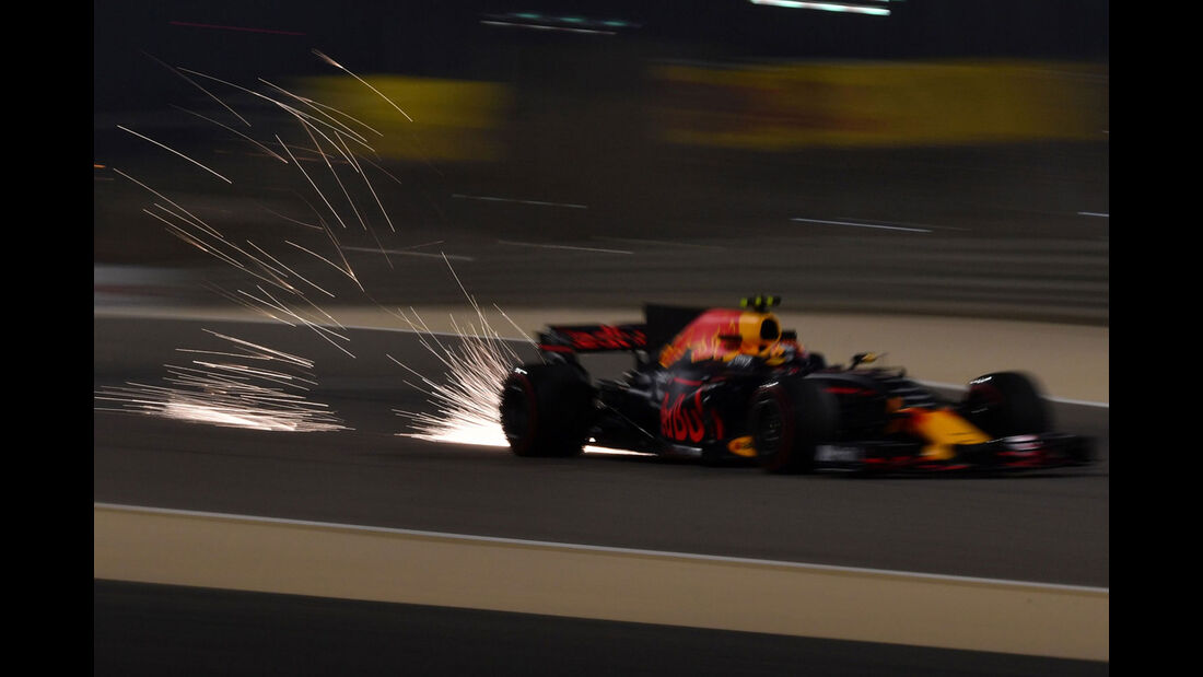 Max Verstappen -Red Bull - Formel 1 - GP Bahrain - Sakhir - Training - Freitag - 14.4.2017