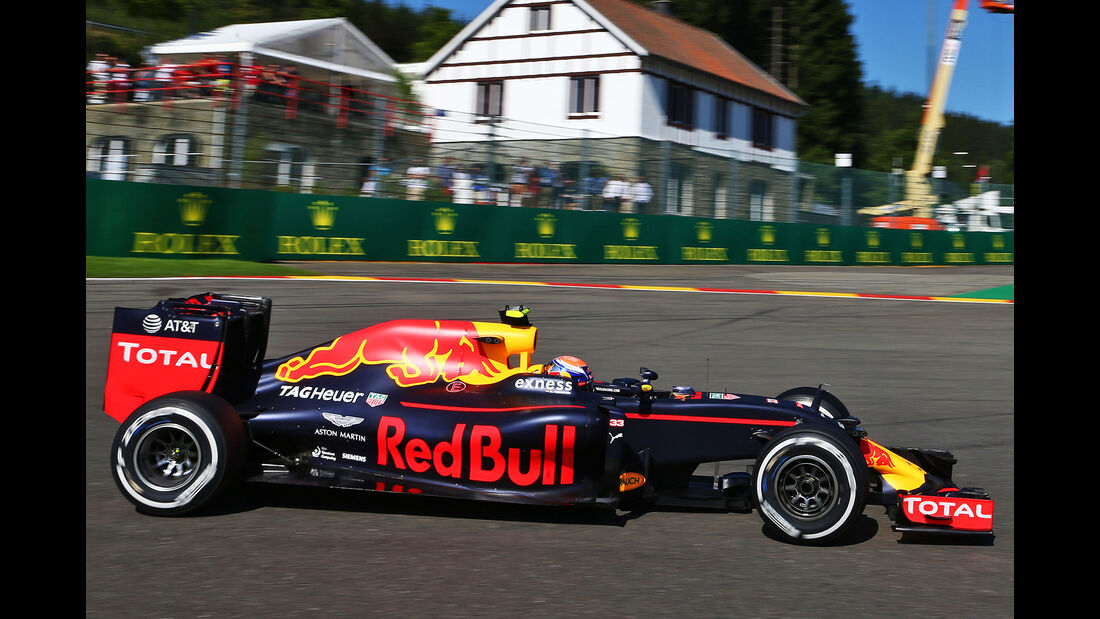 Max Verstappen - Red Bull - Formel 1 - GP Belgien - Spa-Francorchamps - 26. August 2016