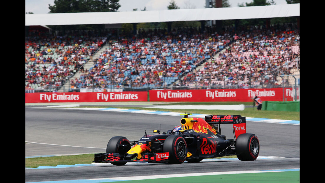 Max Verstappen - Red Bull  - Formel 1 - GP Deutschland - 30. Juli 2016