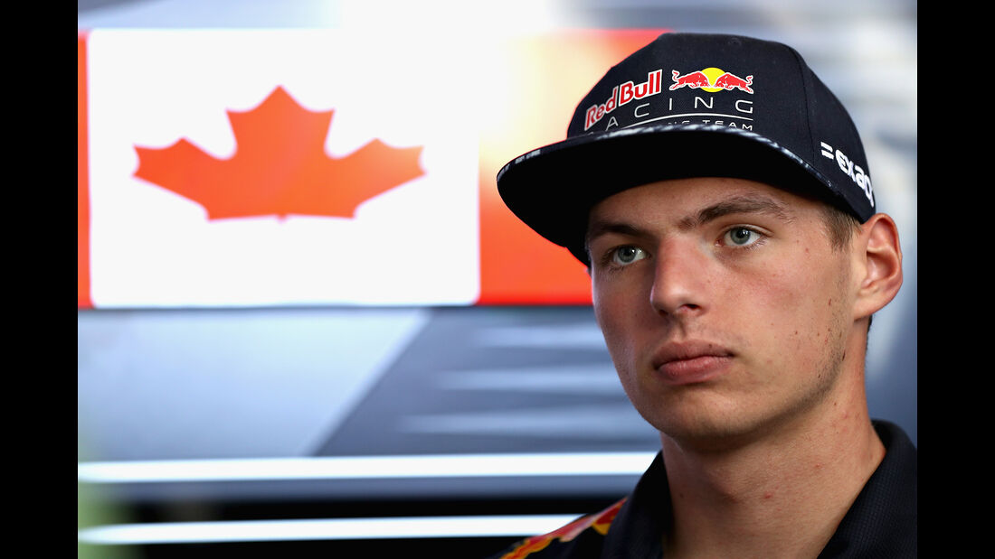 Max Verstappen - Red Bull - Formel 1 - GP Kanada - Montreal - 8. Juni 2017
