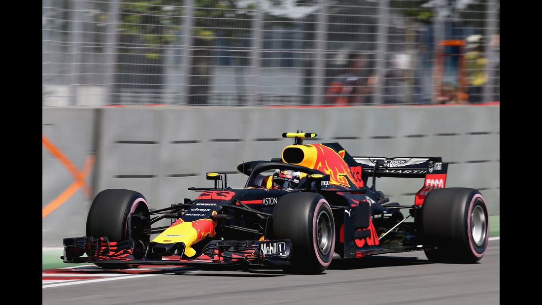 Max Verstappen - Red Bull - Formel 1 - GP Kanada - Montreal - 8. Juni 2018