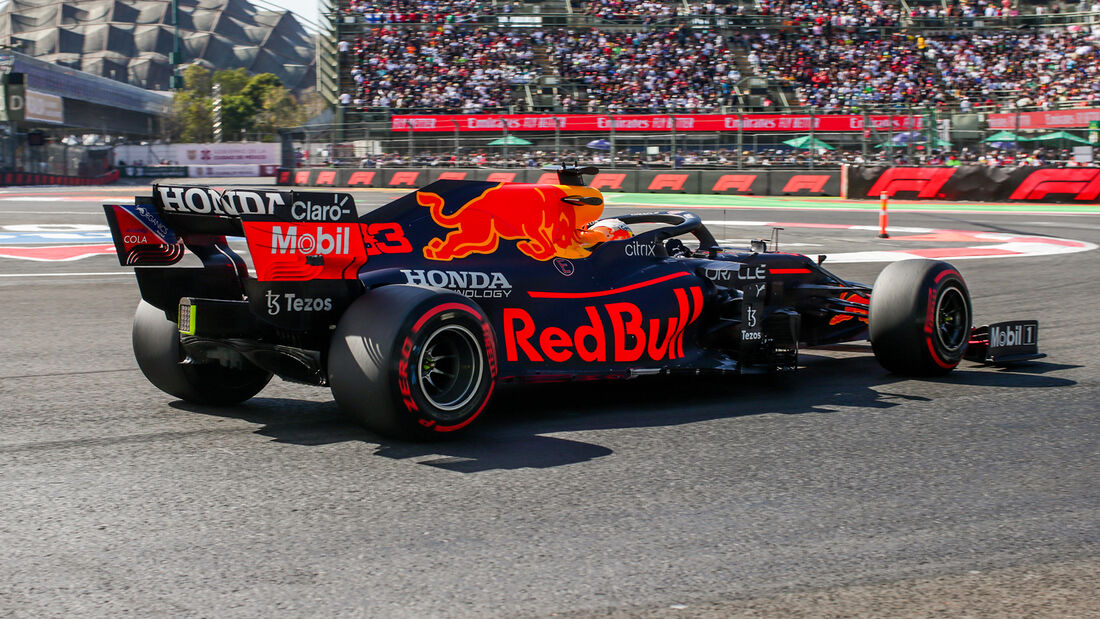Max Verstappen - Red Bull - Formel 1 - GP Mexiko - 6. November 2021