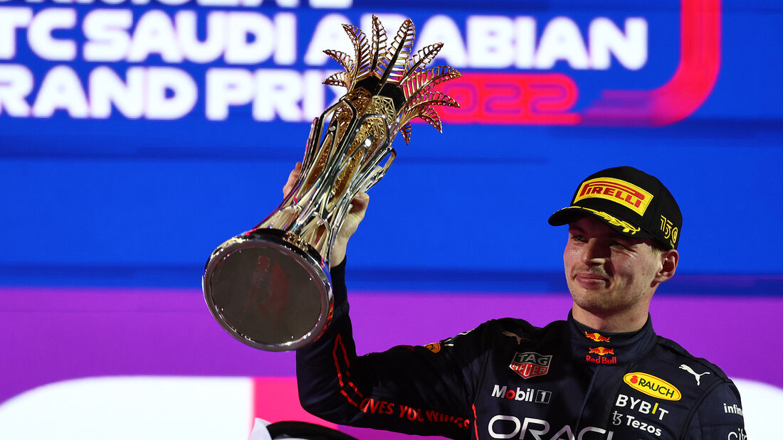 Max Verstappen - Red Bull - Formel 1 - GP Saudi Arabien 2022 - Rennen
