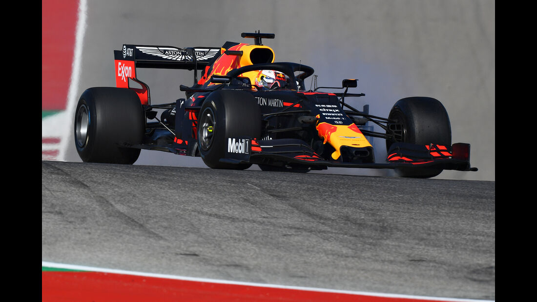 Max Verstappen - Red Bull - Formel 1 - GP USA - Austin - 1. November 2019