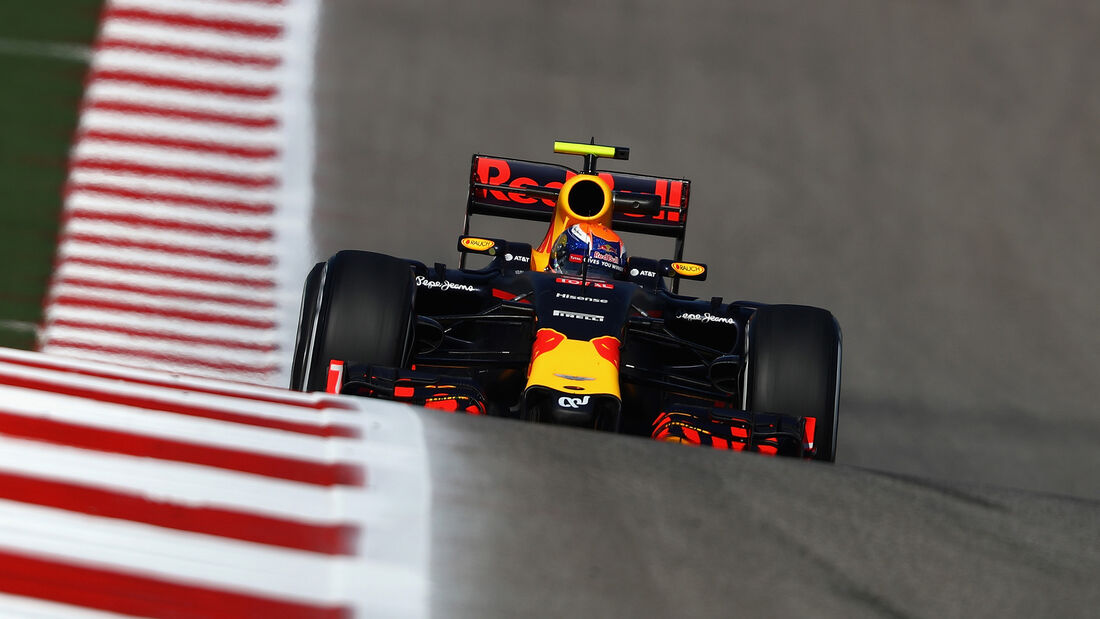 Max Verstappen - Red Bull - Formel 1 - GP USA - Austin - 21. Oktober 2016