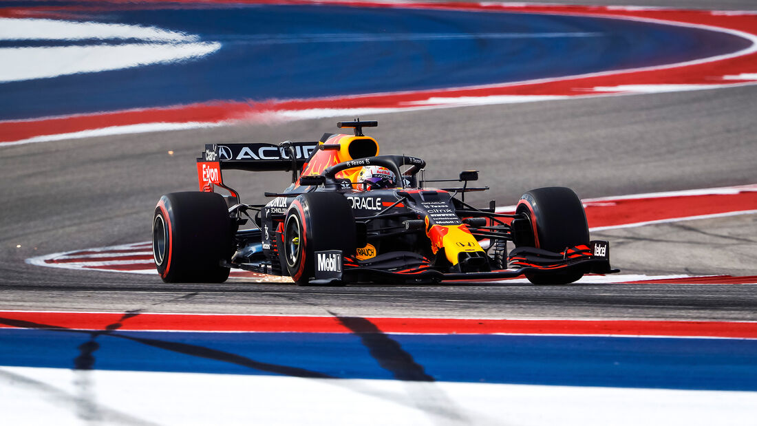 Max Verstappen - Red Bull - Formel 1 - GP USA - Austin - Freitag - 22.10.2021