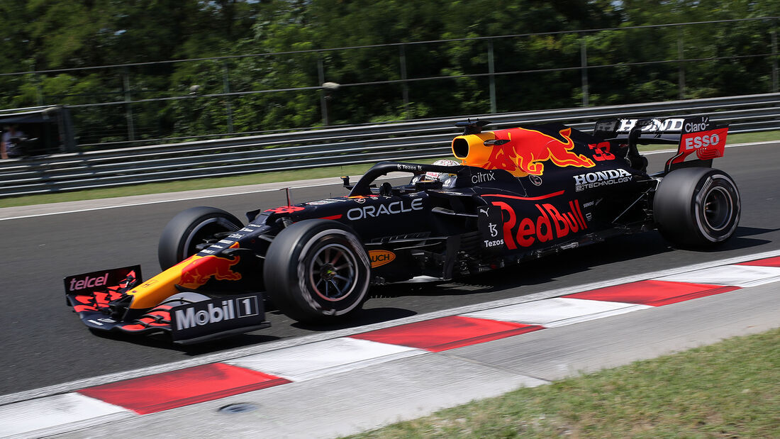 Max Verstappen - Red Bull - Formel 1 - GP Ungarn - Budapest - Freitag - 30. Juli 2021