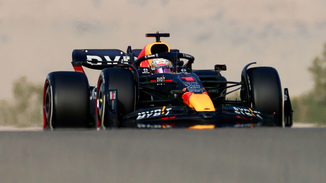Max Verstappen - Red Bull - Formel 1 - Test Bahrain - Tag 3 - 12. März 2022
