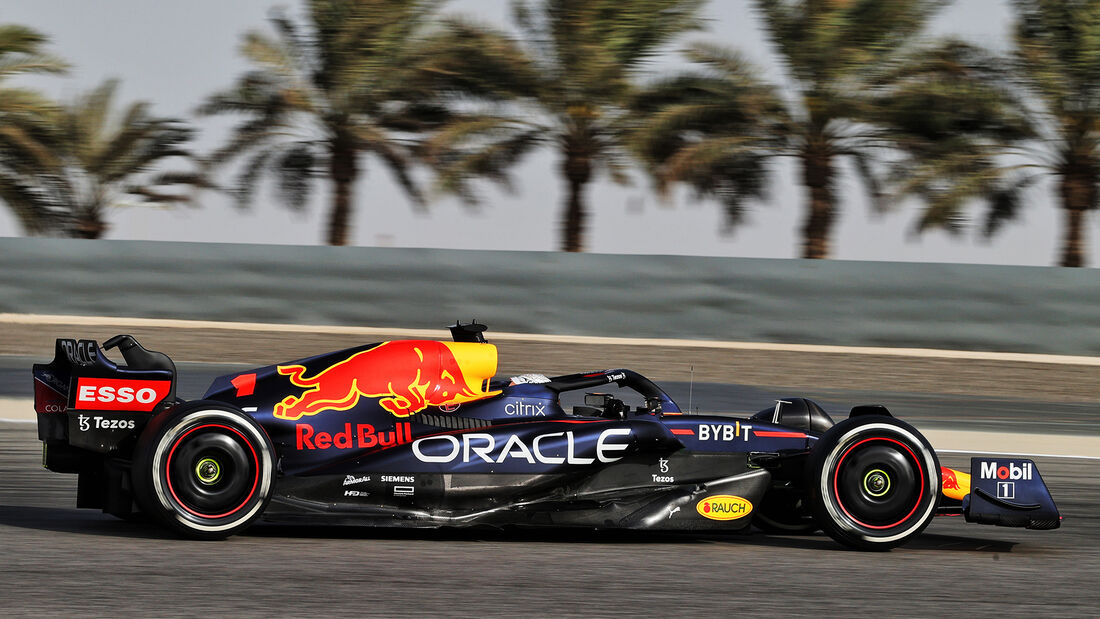 Max Verstappen - Red Bull - Formel 1 - Test Bahrain - Tag 3 - 12. März 2022