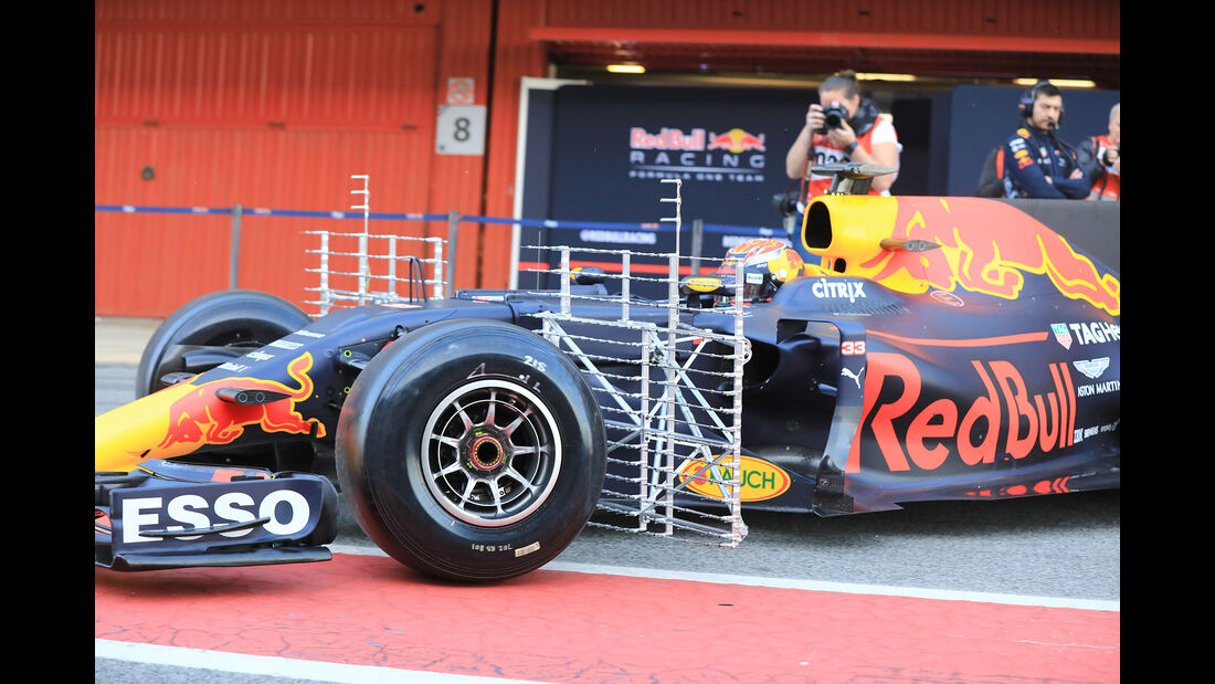 Max Verstappen - Red Bull - Formel 1 - Test - Barcelona - 10. März 2017