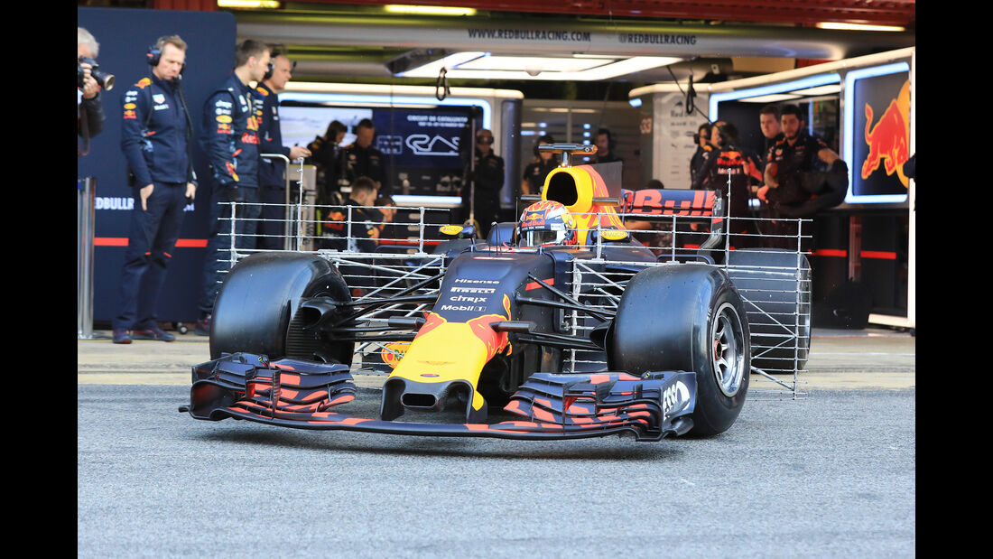 Max Verstappen - Red Bull - Formel 1 - Test - Barcelona - 10. März 2017