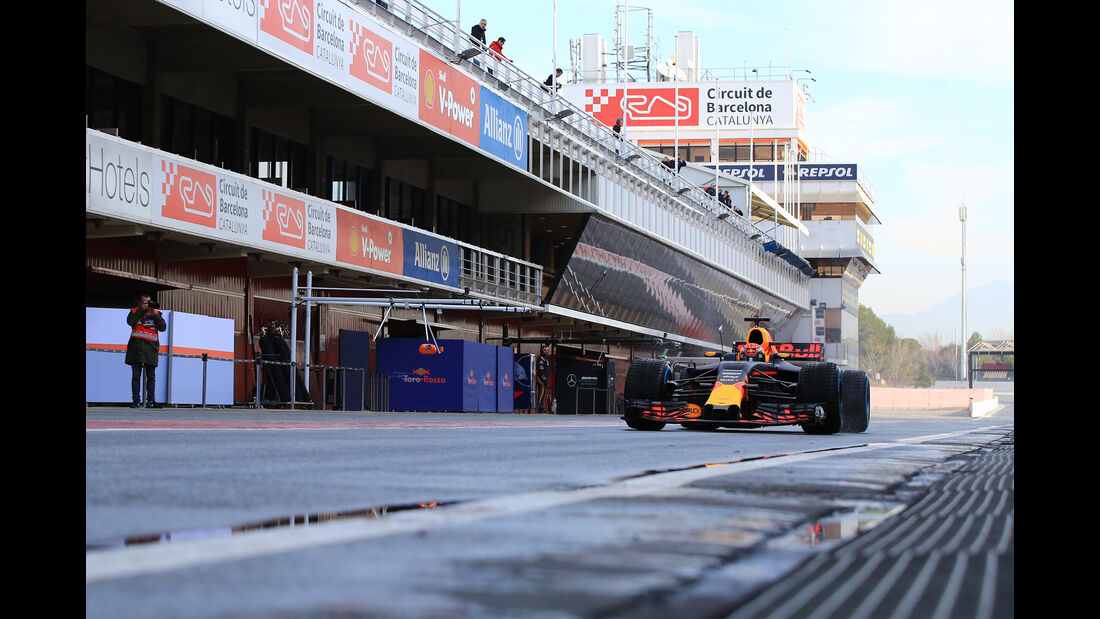 Max Verstappen - Red Bull - Formel 1 - Test - Barcelona - 2. März 2017