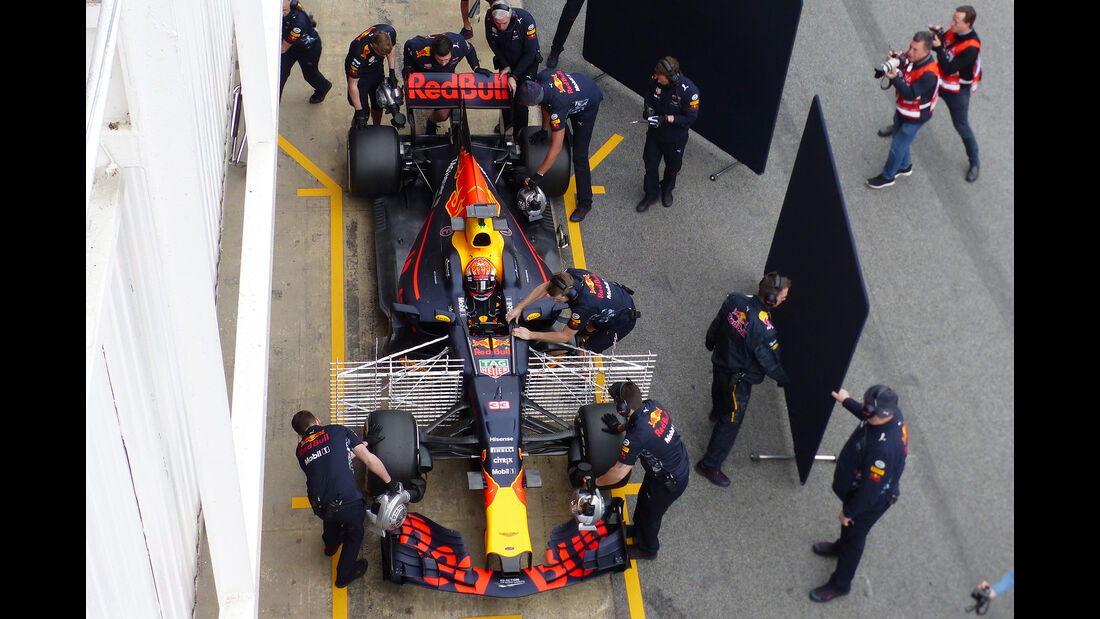 Max Verstappen - Red Bull - Formel 1-Test - Barcelona - 28. Februar 2017